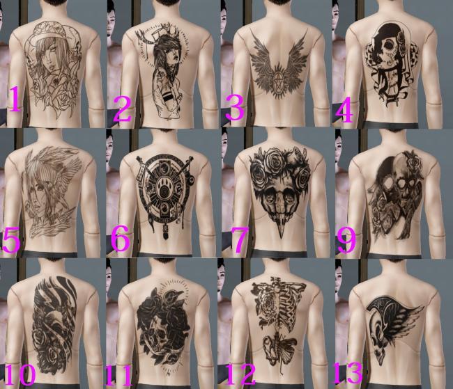 Tattoo Sims 1 Ausgabe 1 Shootings 