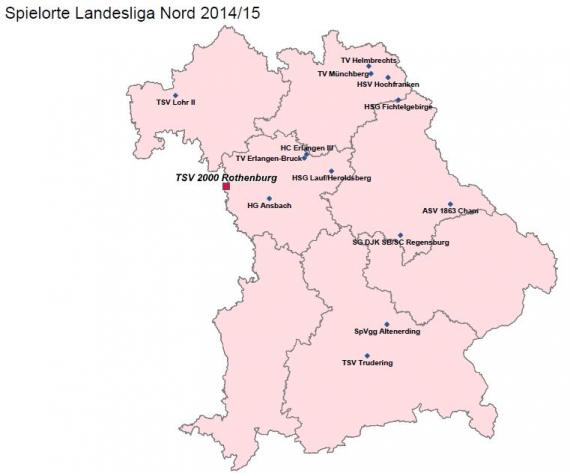 Hallenheft Hallen Journal TSV Rothenburg Handball Deckblatt - Innen